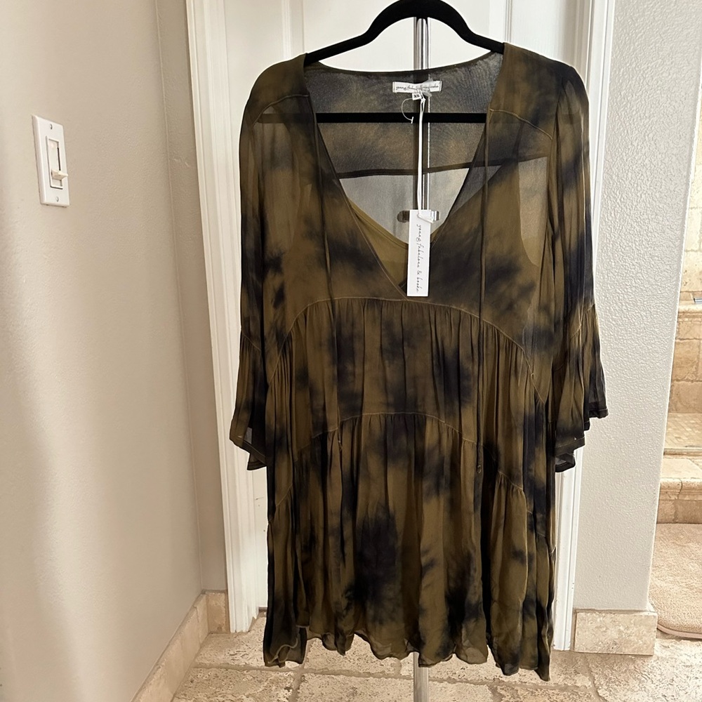 NWT Young Fabulous & Broke Rosa Swing Dress